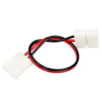Коннектор для светодиодных лент OEM SC-07-SWS-10-2 10mm 2joints wire (провод- 2 зажима)