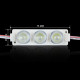 Светодиодный модуль BRT XG6 3030-3 led W 3W 12В 7000K линза 3 бочки